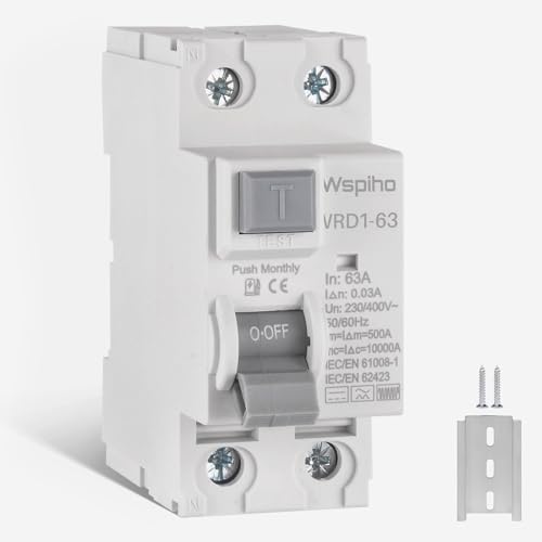 WSPIHO Disjoncteur différentiel 63A 30mA Type B