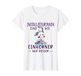 Installateurinnen Sind Wie Einhörner Installateurin T-Shirt