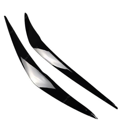 Sourcil phare voiture pour BMW Série 2 F22 F23 M2 F87 look sportif noir brillant