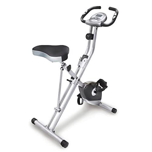 Image of Exercise Bike Magnetic Upright Exercise Bike With Heart Pulse Sensors，Fitness Equipment Home Gym