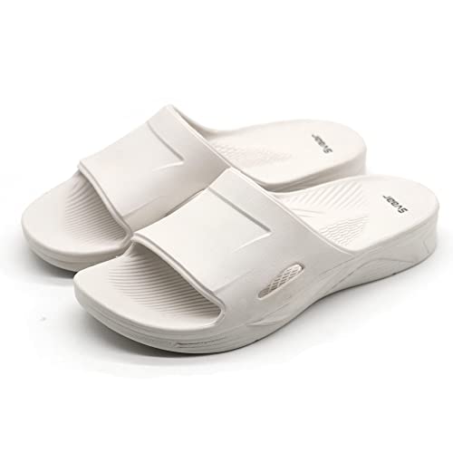 Image of SVAAR EveryWear Sliders for Men || Comfortable Indoor Outdoor Slider Slip-on Slippers for Men and Boys