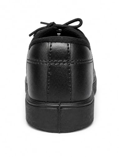 Image of School Shoes Lacing Black Shoes School Shoe