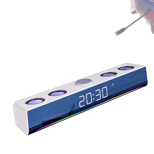 Barra de sonido de PC con ángulo de 8 grados para mejorar el audio de la tableta