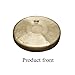 ZerHoc Brass gong gong Small Large gong 30cm Pure Handmade Brass gongs and Cymbals Church Opera Percussion Instrument with Round Playing hammermini gong(30cm)