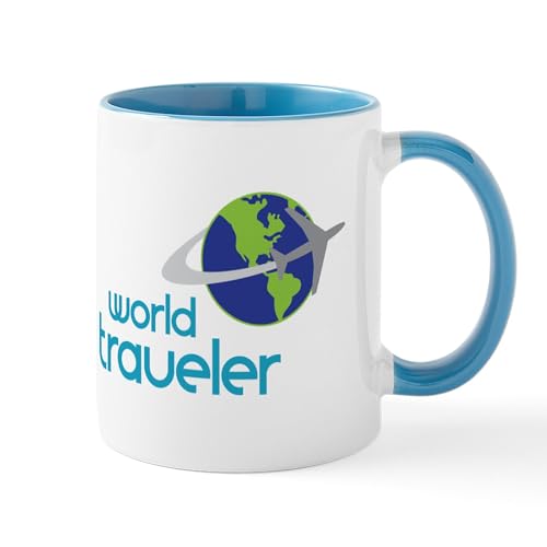 CafePress World Traveler 11 oz Ceramic Mug
