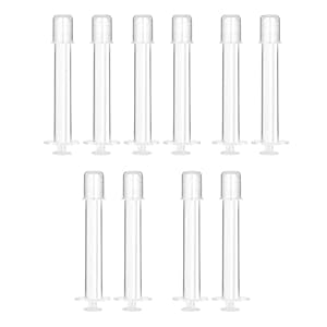 MILISTEN Beschikbare Vaginale Crèmecapplicators 20 Stks Vaginale Zetpil Applicators Lube Buizen Persoonlijke Smeermiddel…