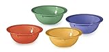 GET DN-902-MIX Melamine Rimmed Grapefruit Bowl, 13 Ounce, Mardi Gras Mix (Set of 12)
