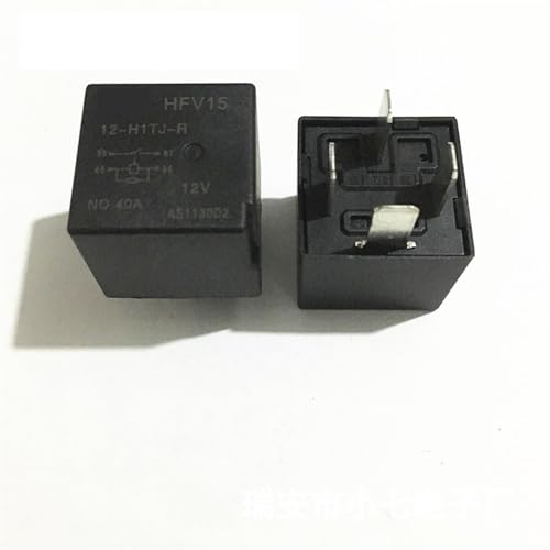 Relais 12V 4 broches HFV15 12-H1TJ-R pour réparation électrique et remplacement de relais auto