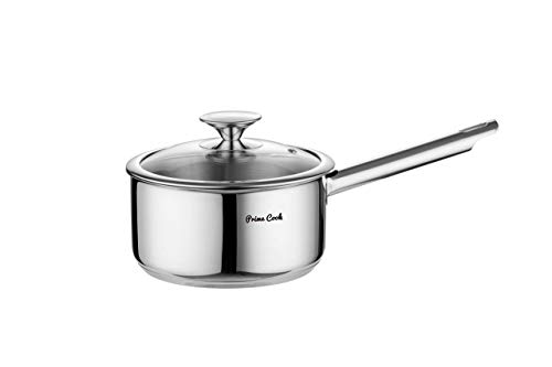 Prime Cook 2.5 Qt. 18/10 Stainless Steel Saucepan With Lid #TOP1