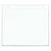Deflecto Classic Image Wall Mount Sign Holder, Single-Sided, Horizontal, 11