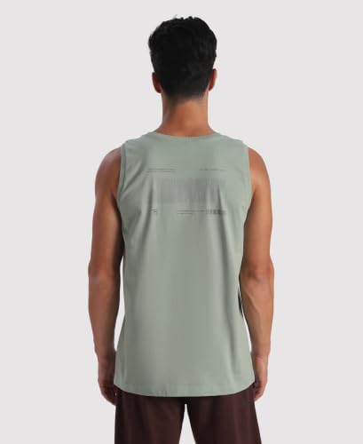 Image of Jockey 9928 Men Super Combed Cotton Rich Graphic Printed Tank Top