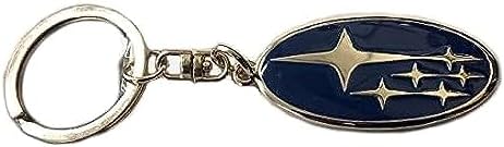 Subaru Logo Oval Key Tag Keyring Key Chain Genuine