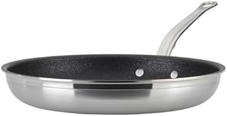 Hestan - ProBond Collection - TITUM 100% Triple Bonded Nonstick Stainless Steel Frying Pan, Induction Cooktop Compatible, Made Without PFOAs (12.5-Inch)