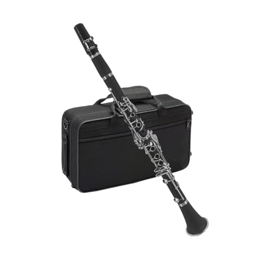 Btuty Bb Clarinet ABS Binocular With 10 Reeds, Cleaning Cloth, Gloves, Screwdriver, Bracket, Handbag, Cleaning Brush - Professional Ebonite Woodwind Instrument for Beginner Student