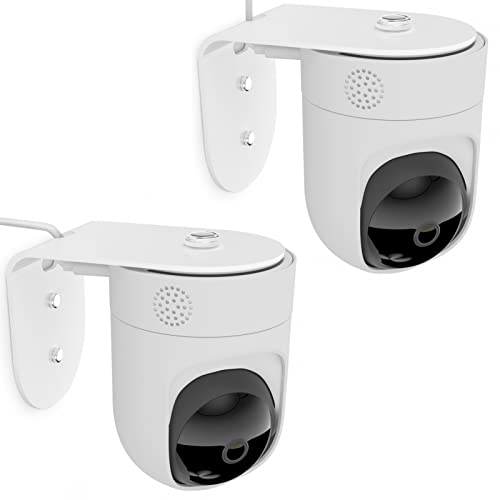 Teccle Suporte de parede de metal para Eufy Security Solo IndoorCam P24, oferece melhores ângulos de visualização