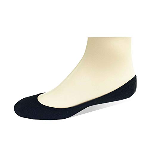 PEDS Ladies Microfiber Liner With Gel Tab and Massaging Sole, 3 Pairs