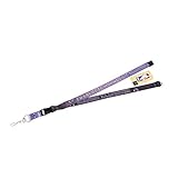 Pro Specialties Group NBA Charlotte Hornets Unisex Charlotte Hornets Lanyard Reverse Pop C, Black
