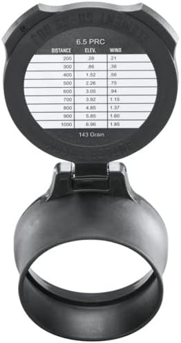 Miniatura 5 de Butler Creek Element Scope Cap Objective 2.362-2.559 in, Tapa de mira telescópica negra ESC65