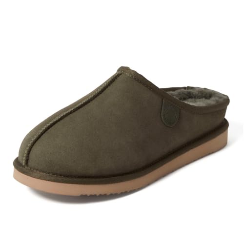 Image of Fireside by Dearfoams Men's Grafton Shearling Indoor /Outdoor Clog