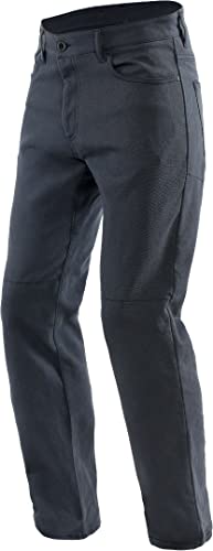 Pantalon de moto Dainese textile haut de gamme Casual Regular bleu foncé 40