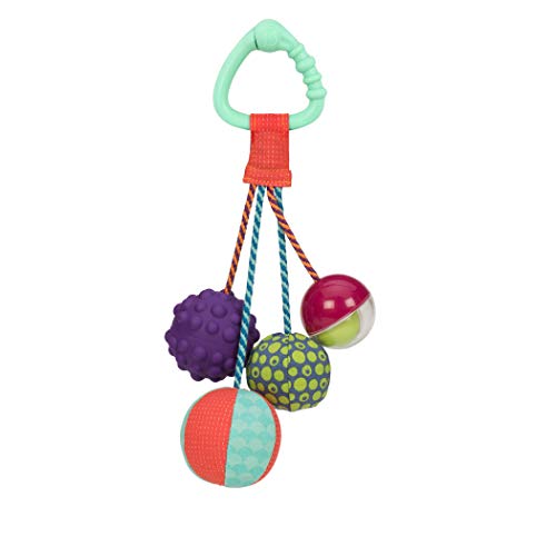 B. Toys  Sounds So Squeezy  Rattle Ball  Sensory Toy with Colors