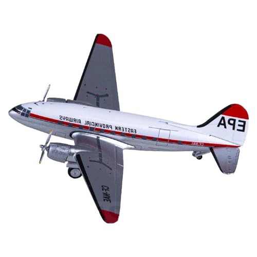 Modelo de avión C-46 CF-Nae escala 1:400 en metal fundido para coleccionistas 2