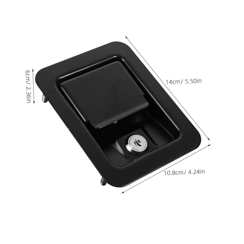 Serrure de porte étanche pour boîtier électrique extérieur - 3