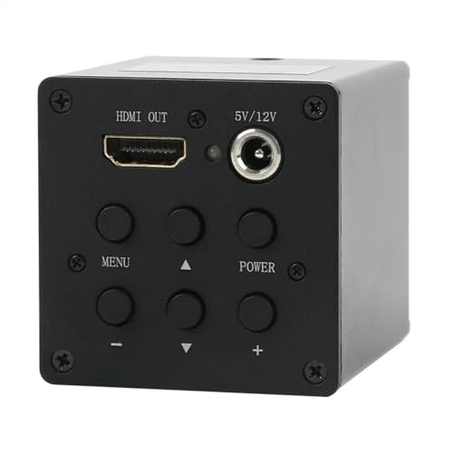 Accesorios Para Microscopios 16MP 1080P sensor HD HDMI Digital Industrial laboratorio cámara de vídeo de microscopio cámara de montaje C for teléfono CPU PCB reparación de soldadura Durabilidad Y Rend
