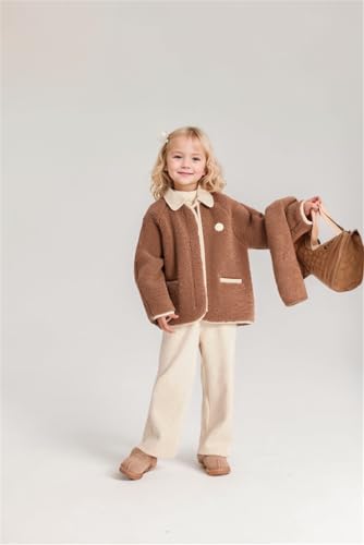 Kids' Zip Up - Kids' Full Zip Ultra Soft Sherpa Fleece Hoodie Sweatshirt for Boys and Girls2