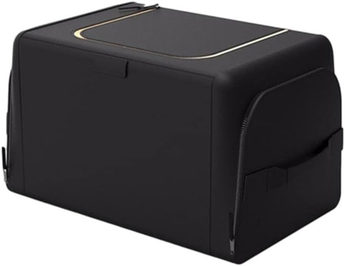 Multifunction Car Trunk Storage Box Foldable Organizer Bag Container Case Protable Tools Car Interior Container Box,for Travel (30L)