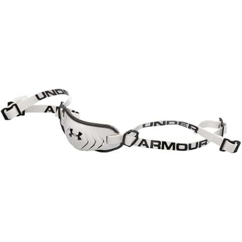 Under Armour Unisex-Erwachsene UA20640 Spot-Kinnriemen, Wt, Adult-One Size Cover