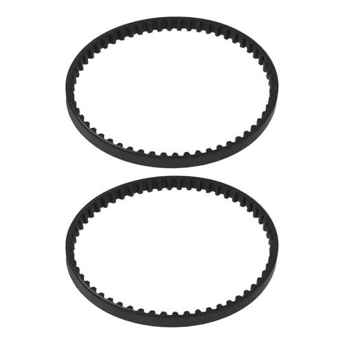 Briny River 2Pcs 4mm S3M174 Electric Remote Control Toy Car Belt Drive Belt Compatible with HPI Sprint 2 Transmission System SPT2-017 Black