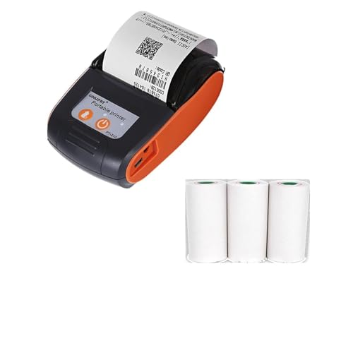 Mini imprimante thermique Bluetooth portable Prept 58mm pour impression date et code sans fil