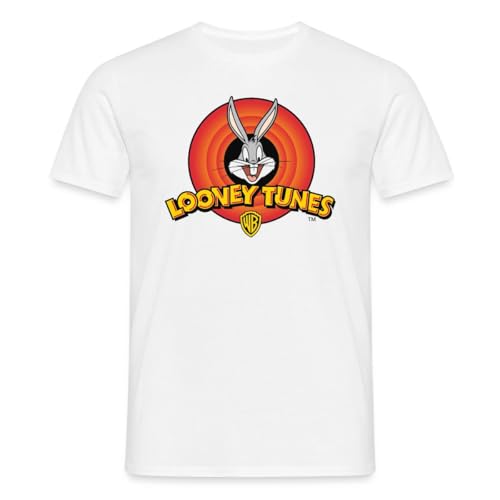Image of Spreadshirt Looney Tunes Bugs Bunny Men's T-Shirt, 3XL, White