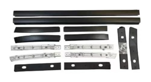 Porte-bagages de toit Mitsubishi Outlander 2023 antivol aluminium noir