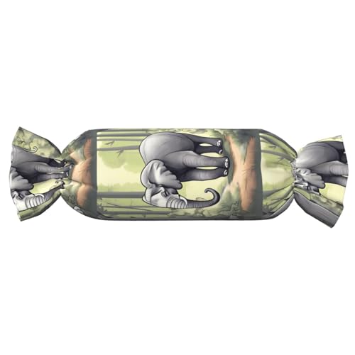 Almohada de espuma viscoelástica negra 62x25 cm