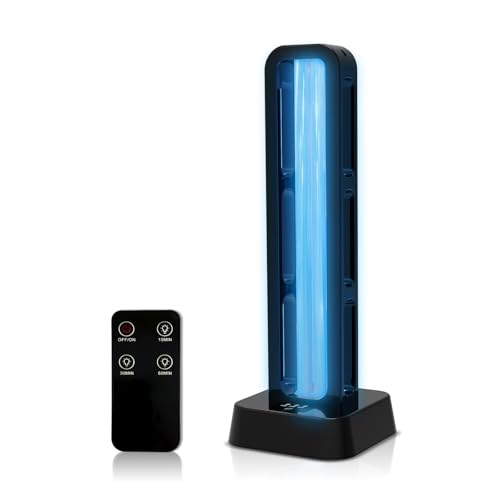 Zyntieu 39W UV Light Sanitizer with Remote Control and 3