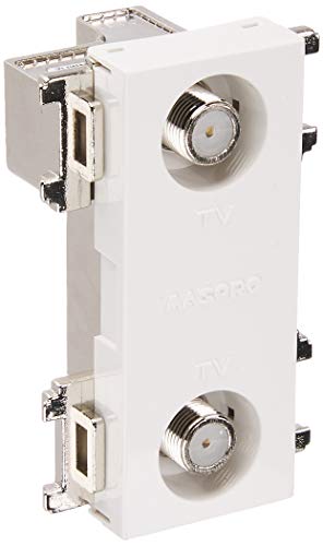 ⑫MASPRO CATV直列ユニット 2DSKT-FSW-B 新品16個入り 壁面埋込型 直列ユニット マスプロ電工 【通販モノタロウ】 ⑫MASPRO