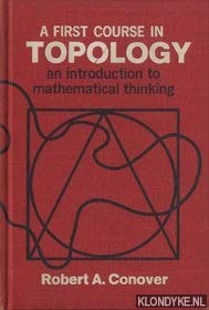 Hardcover A first course in topology;: An introduction to mathematical thinking Book