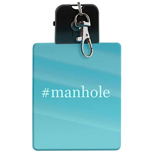 #manhole - Hashtag LED Key Chain with Easy Clasp