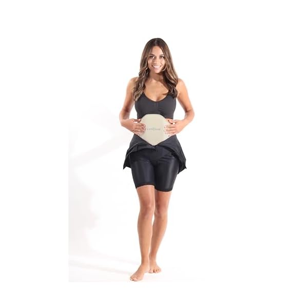 ContourMD Lipo Ab Board for Stomach – Ergonomic Abdominal Compression Board for Post Surgery Tummy Tuck board, Liposuction Surgery – Ab Flattening, Barely Visible Lipo Board – One Size (Beige)