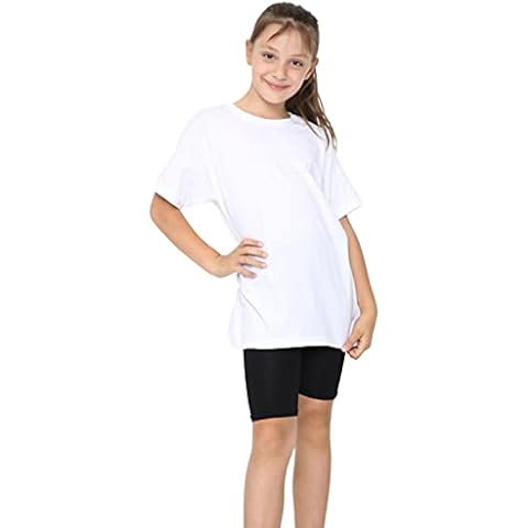 Girls White T Shirt for School PE Cover