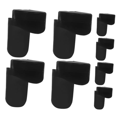 Yardwe Clarinet Thumb Pads Set of 8 Silicone Clarinet Finger Rests Soft Oboe Rests for Clarinetists Musicians