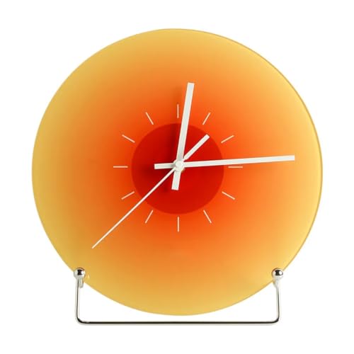 Horloge murale décorative sunset 3D moderne au cadran silencieux