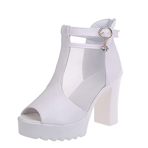 Sandales pour femmes à talons hauts stables qui ne glissent pas