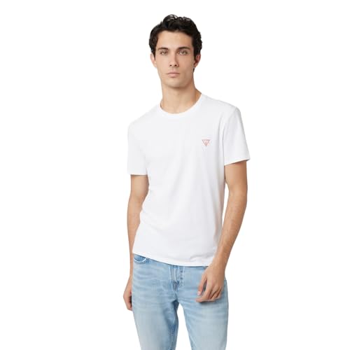 T-shirt Guess Eco Chain Triangle haut de gamme coupe homme soignée