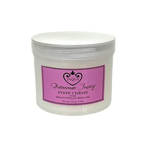 Jaqua Shea Butter Healing Foot Cream with Meadowfoam Seed Oil & Aloe - Buttercream Frosting Cover