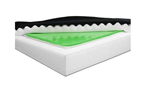 Lumex Basic Wedge Wheelchair Cushion, 4" Thick, 18X18", 8220188 #TOP3