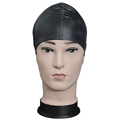 Swimming Cap Protect Ears Long Hair Children Adult Men Women Swim Pool