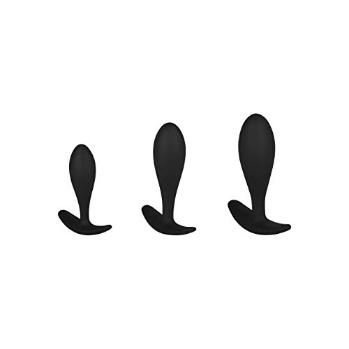 EIS, Analplug aus Silikon, verschiedene Größen, Größe:Set S. M und L